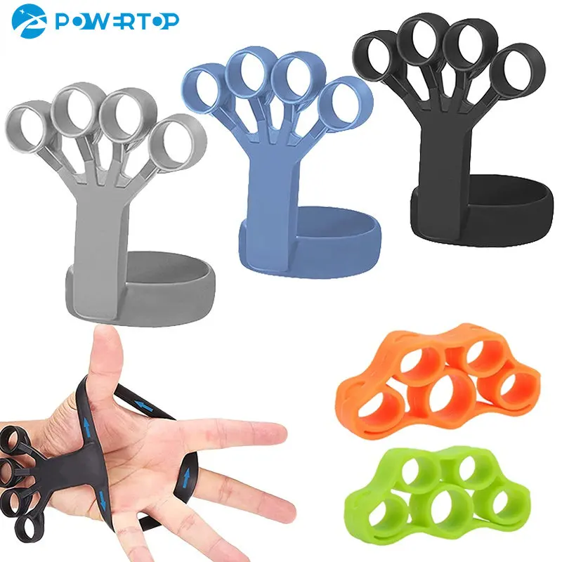 Finger Trainer Physical Therapy and Rehabilitation Hand Expander Hand Grip Strengthener Exerciser Gripper Portable Fitness Body