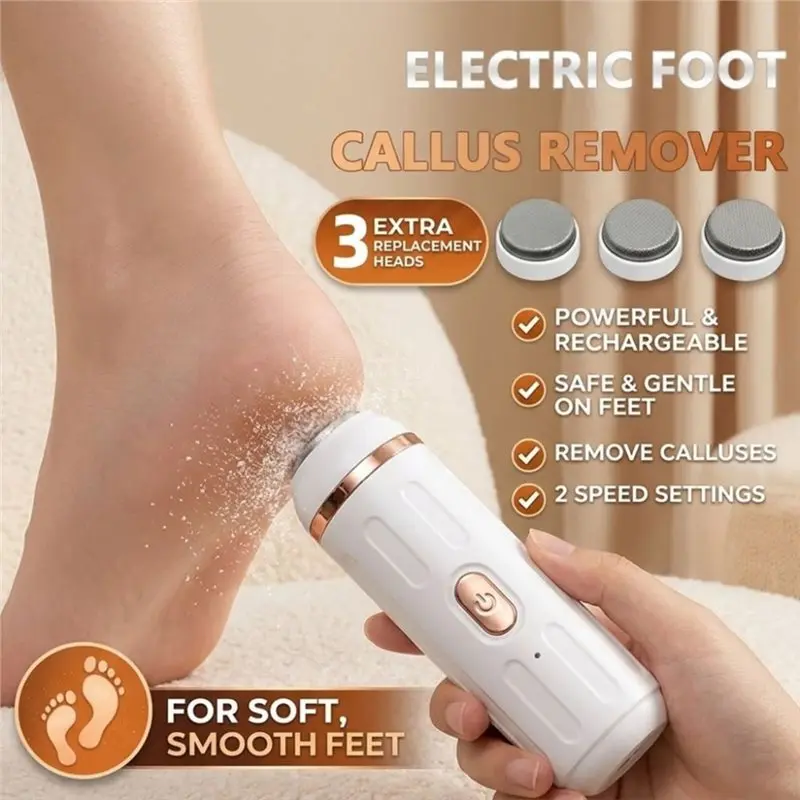 A23F-For Home Personal Care Electric Foot Grinder Callus Remover Professional Pedicure Machine Dead Skin Remover Foot File