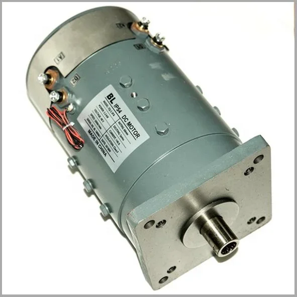 xq-5.3 series dc motor 48v 5.3kw GW 34kg 5000rpm