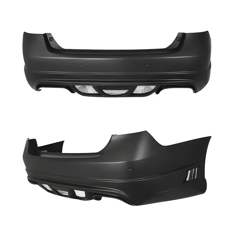 High Quality Custom PP Material Rear Bumper Diffuser Lip Car Modification Body Kit Accessories