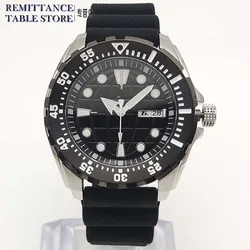 Business Fashion Men's Automatic Mechanical Watch NH36 Watch Sapphire Crystal Green Luminous Dial Waterproof Screw Crown