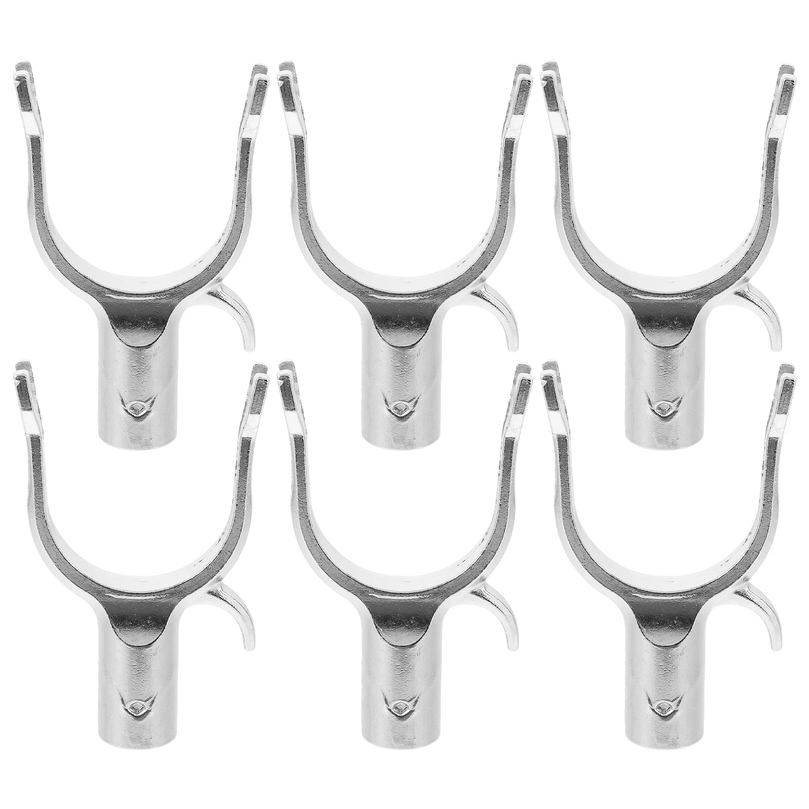 6 Pcs Orchard Fruit Tree Support Fork Plant Compression Bracket Branch Accessories Metal Suite Plants Training Tools