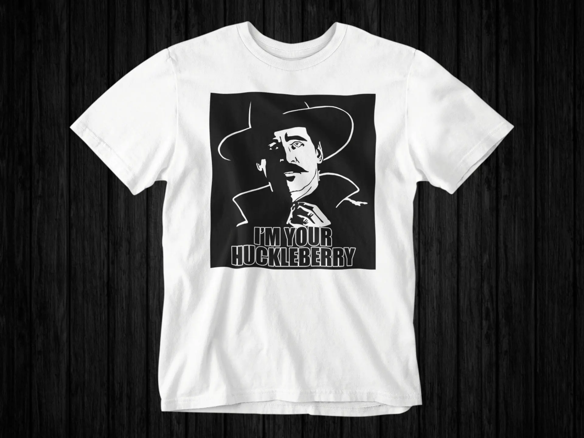 I'm Your Huckleberry Doc Holliday Jersey  T Shirt