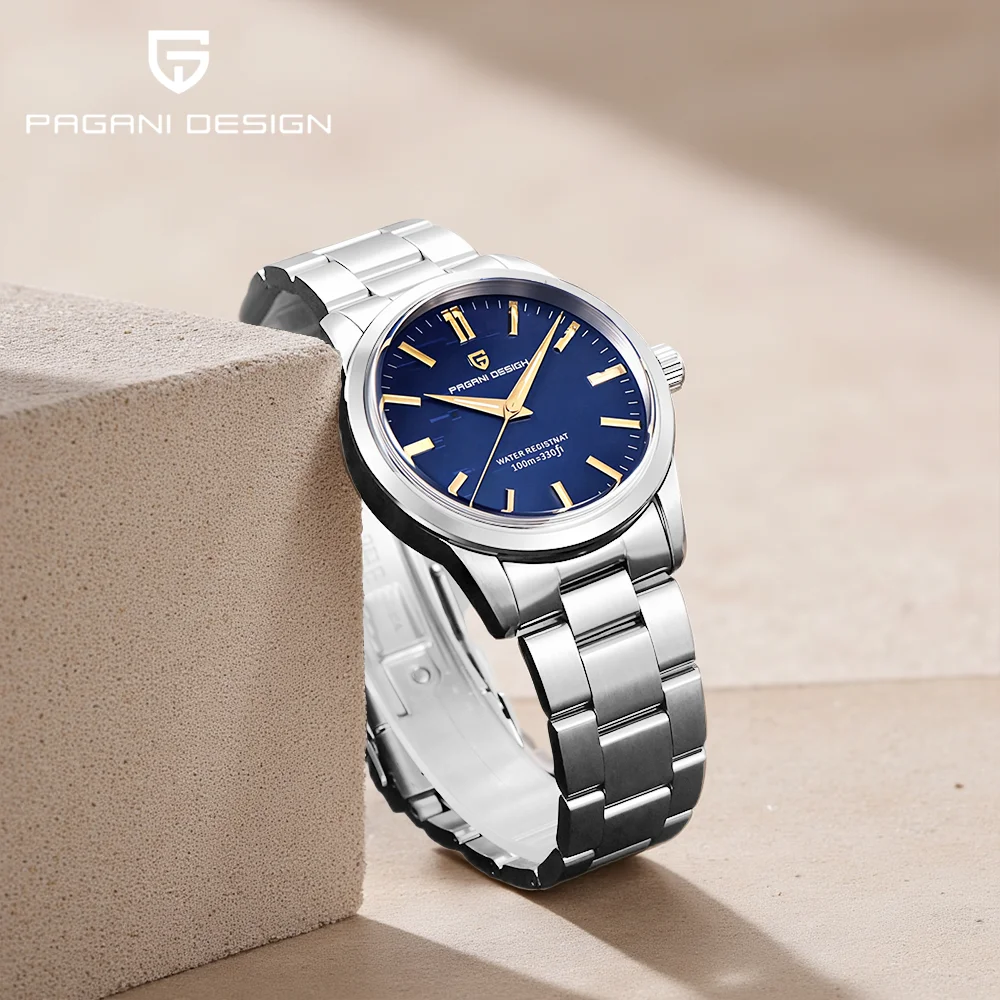 Pagani Design PD1734 Men's Watch with Stainless Steel Case and Fashionable Waterproof High end Quartz Watch