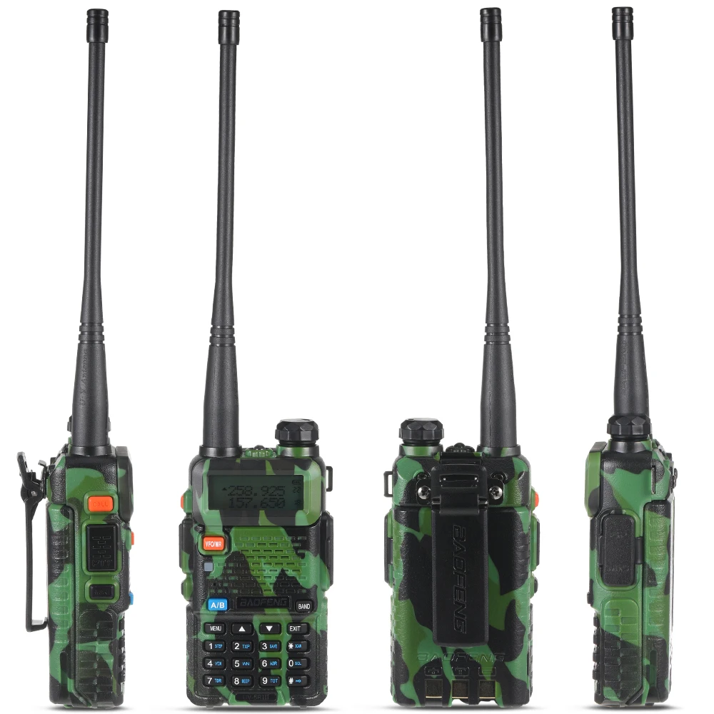 Walkie Talkie With LED Display Screen - Anti Corrosion For Durability Anti Scratch Two-Way Radio