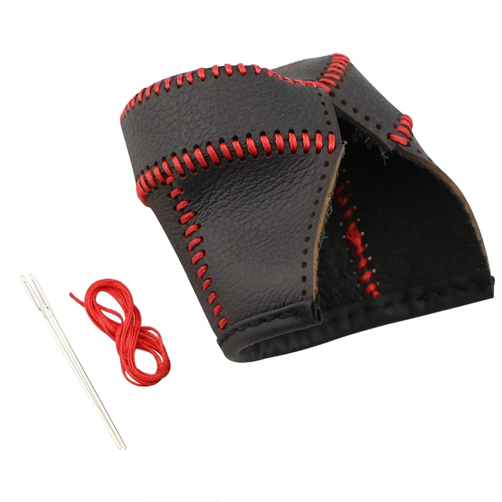 For Volkswagen VW 1998-2002 2004 Golf 4 MT 5 Speeds Gear Shift Knob Cover Genuine Lather Shift Knob Collars