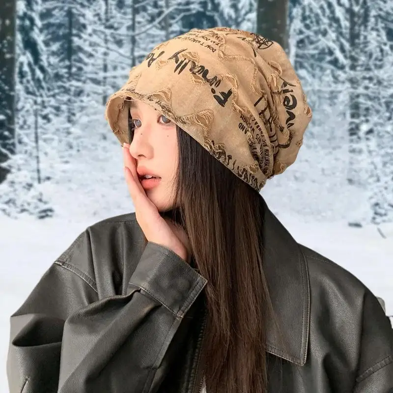 

Модные шапки в стиле хип-хоп для мужчин и женщин, осенне-зимний тонкий капот Gorras, уличная шапка унисекс, свободные стильные шапки