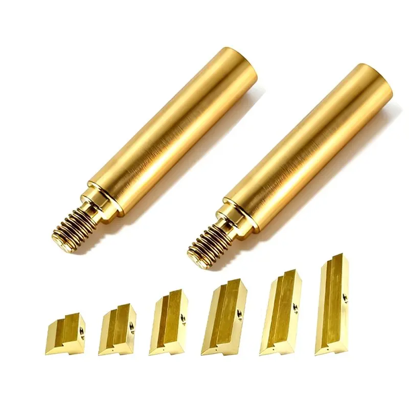 

ABXF-For 936-937-8898-8586-888D Series Compatible Pade-Shaped Soldering Iron Tips 10.5 To 40Mm Wide Welding Tools