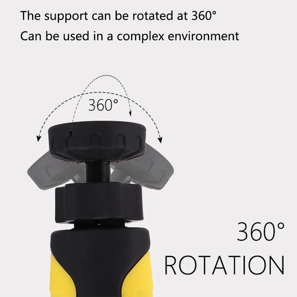 

Rechargeable Flashlight COB LED Work Light USB Mechanic Yellow 180 Degree Rotatable Magnetic Base Compact Pocket Size