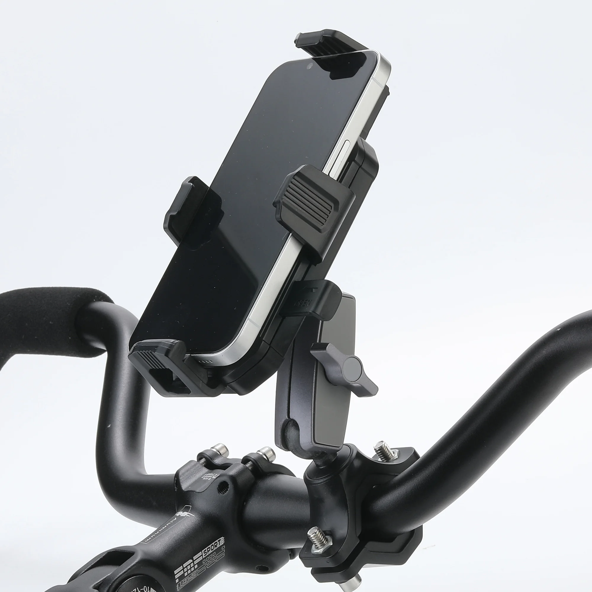 ZEKA Handyhalterung Fahrrad Motorrad Universelle stoßfeste Halterung für iPhone Xiaomi Samsung für 4,7-7 Zoll GSM Houder Fiets – Detail 15