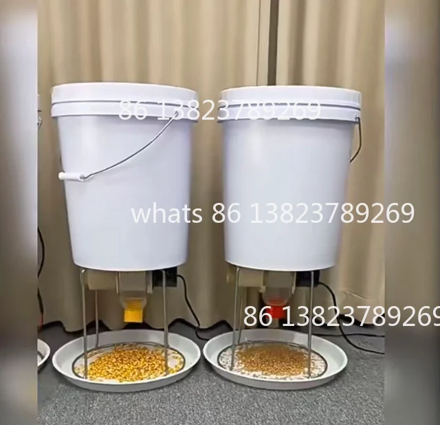 220V Pet Chicken Pigeon Feeder Pigeon Automatic Feeding  Machine Farm backyard