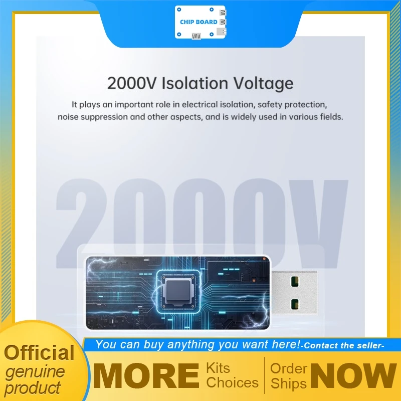 ALIENTEK HUB23 USB 2.0 High Speed Isolator 480Mbps Industrial Optocoupler Photoelectric Protection Module