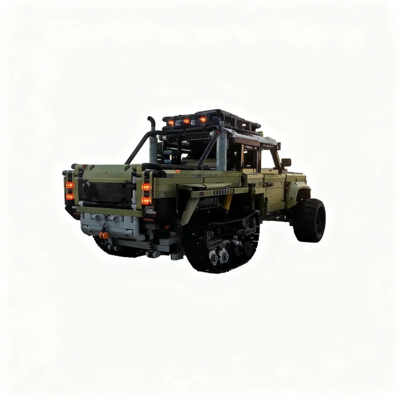 3679pcs MOC La Centaura Defender Half-Track Technical Expert Builder Model Building Blocks Toy Collection Idea Display Assemble