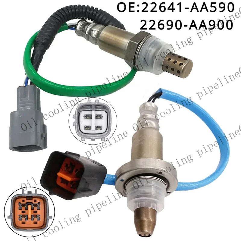 A+ 2X Upstream Downstream Oxygen Sensor For Subaru Forester Impreza WRX 2.5L Turbo/