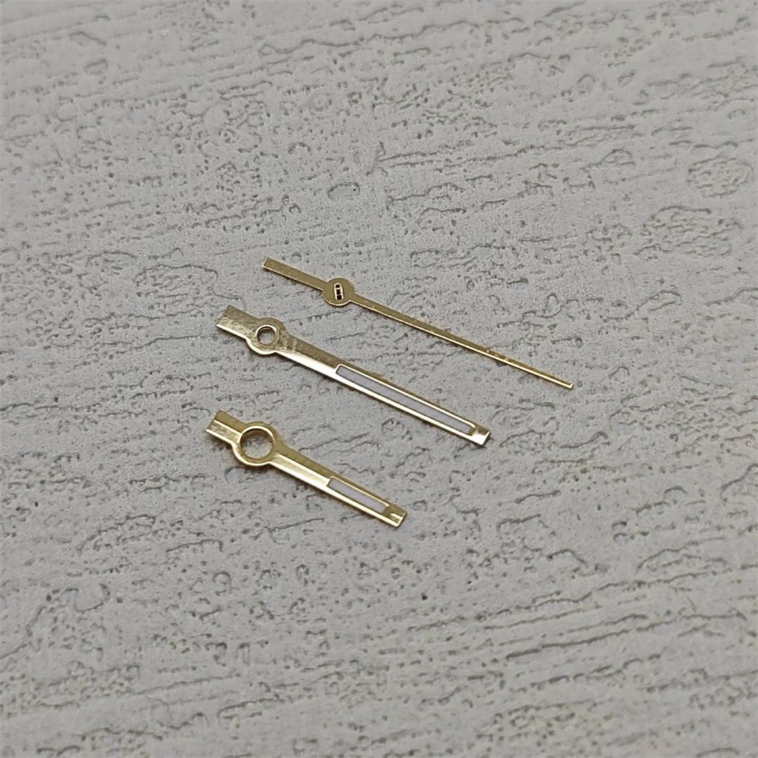 NH35 Watch Hands Green Luminous Logbook Hands for NH35 NH36 4R 7S Movement Silver Gold Rose Hands Modified Watch Accessories