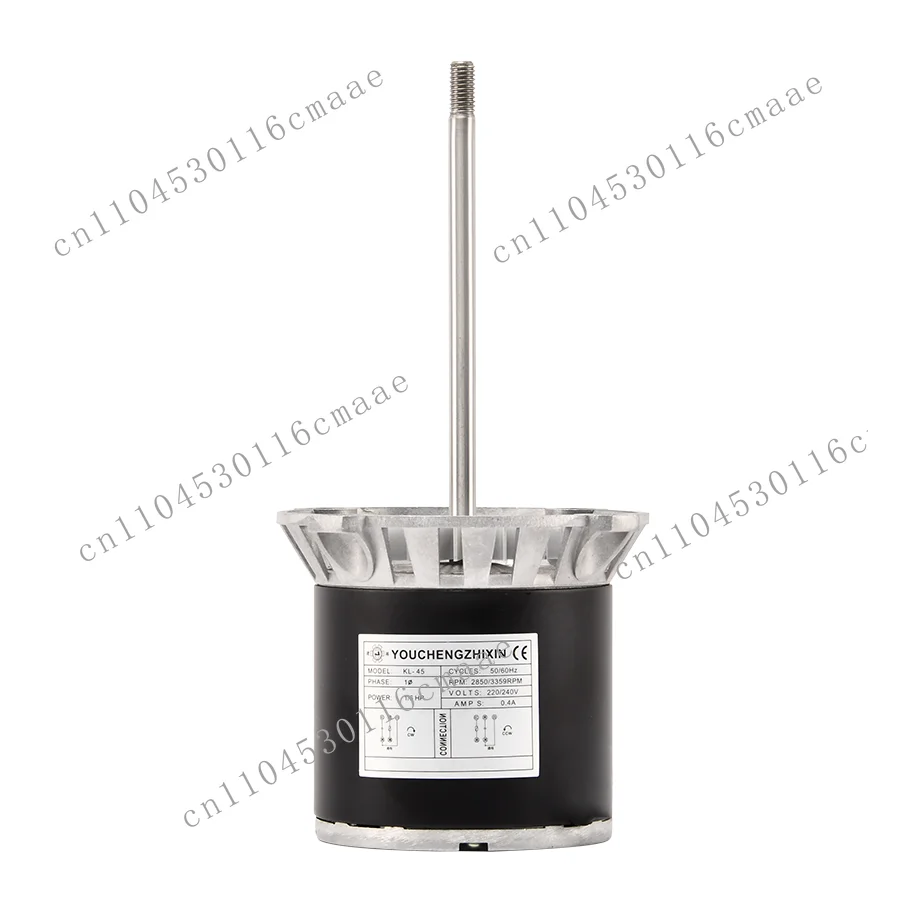 Long Shaft Motor Single Phase Asynchronous Blower Motor Hot Sale 45w KL-45 380V 2800r 130mm Available