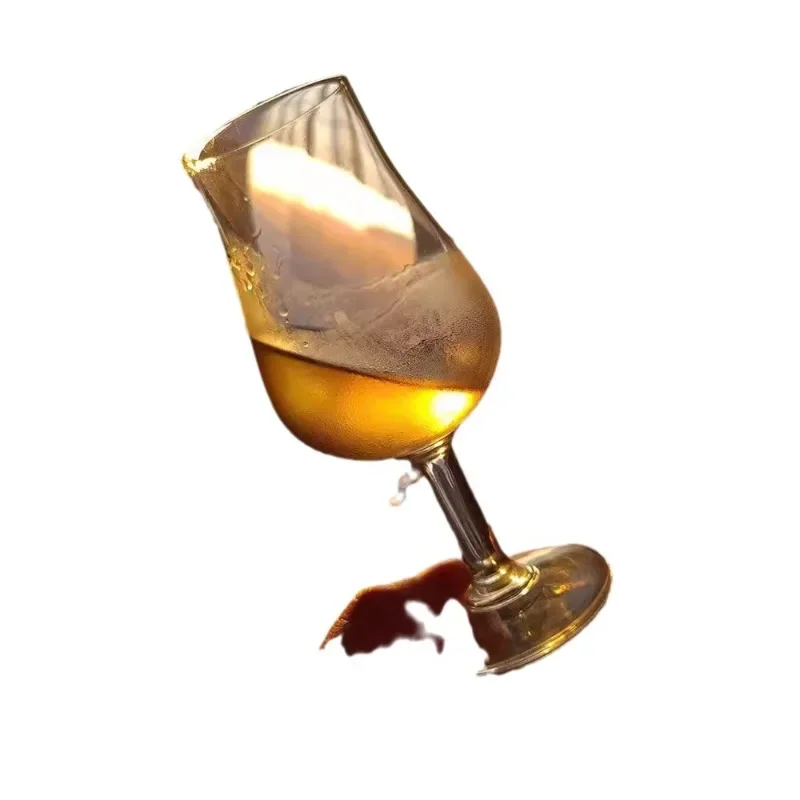 7Q KROSNO Poland imported crystal glass whiskey tasting cup foreign wine smelling fragrant sweet wine tulip cup
