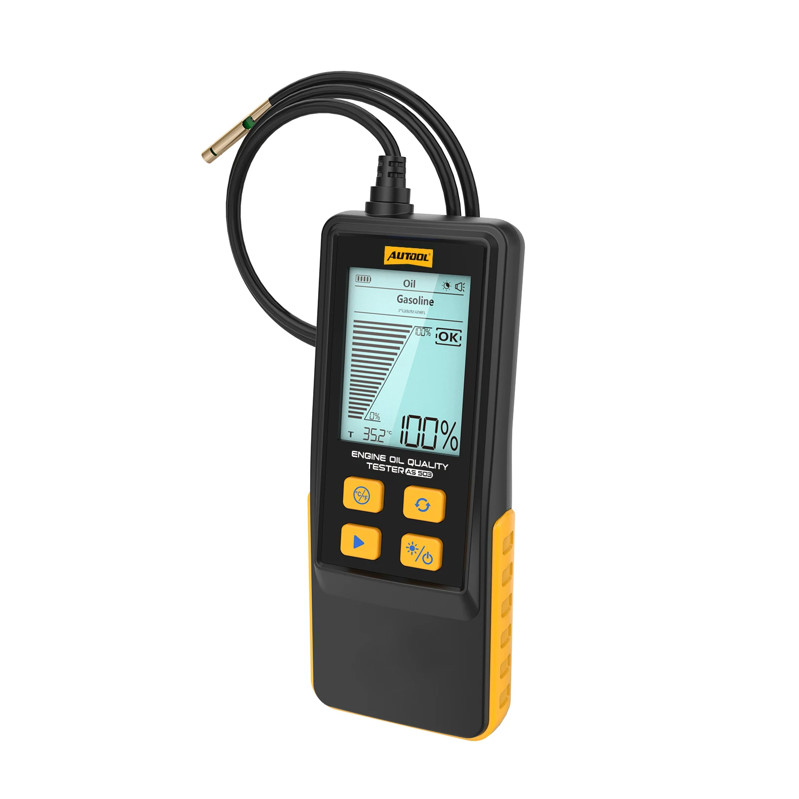 AUTOOL AS503 Auto Motor Öl Tester Durchlässigkeit von Benzin und Diesel für Auto Motor POA Öl Qualität Temperatur ° C ° F – Detail 16