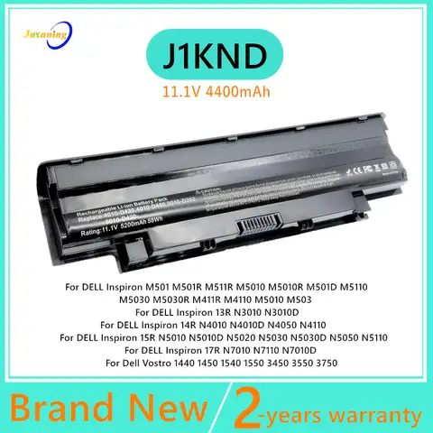 J1KND Laptop Battery for DELL Inspiron 14R N4010 N5110 N4010D N4050 N4110 YXVK2 J4XDH 15R N5010 N5010D N5020 N5030 N5030D N5050