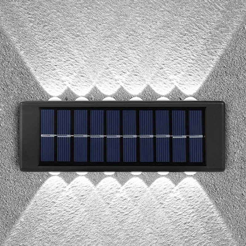 

Solar Wall Lamp Outdoor Waterproof Balcony LED Solar Lights for Courtyard Street Garden Landscape Lighting Balcony Decorations