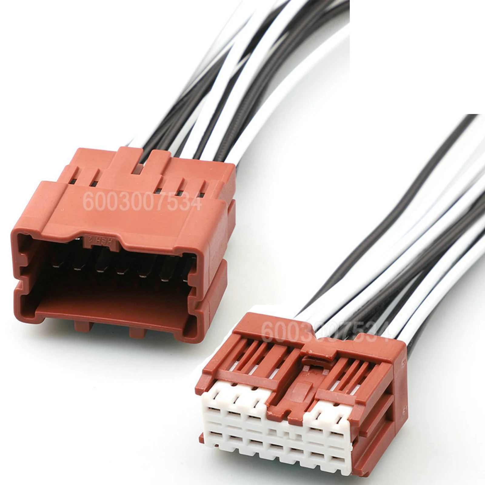 12 Pin Connector Unsealed 2.2mm Male Female Connector Motorcycle Electrical Harnesses Wiring Harness 6098-6984 6098-6956