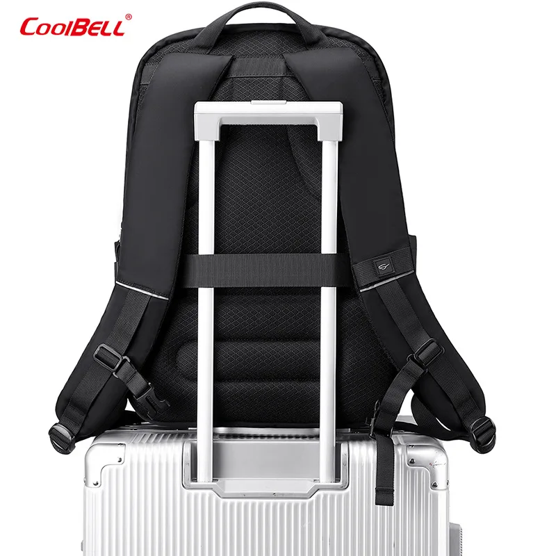 Zaini per laptop da 15 pollici da uomo Borsa per notebook impermeabile Zaino sportivo da viaggio Zaino da scuola per uomo