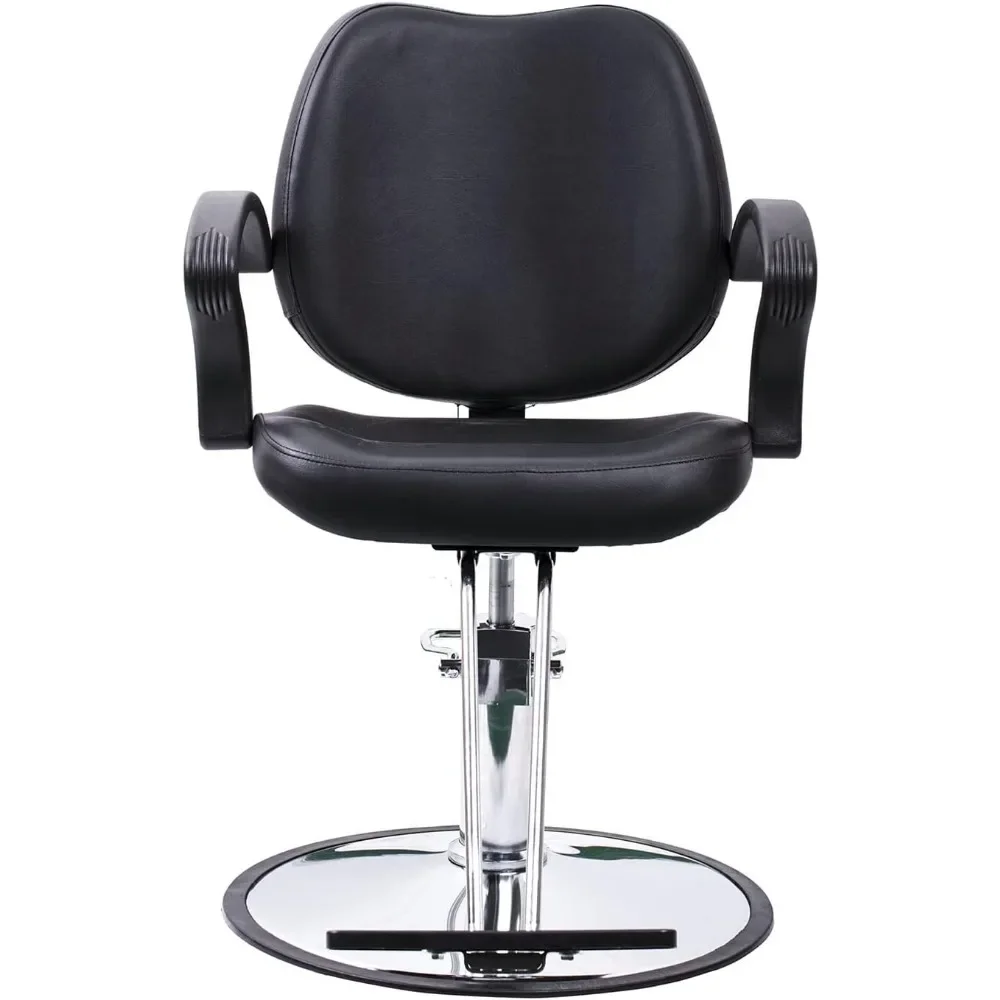 Cadeira de barbeiro hidráulica clássica, Cadeira Estilo Beleza, Styling Chair, Salon Beauty Spa Equipment