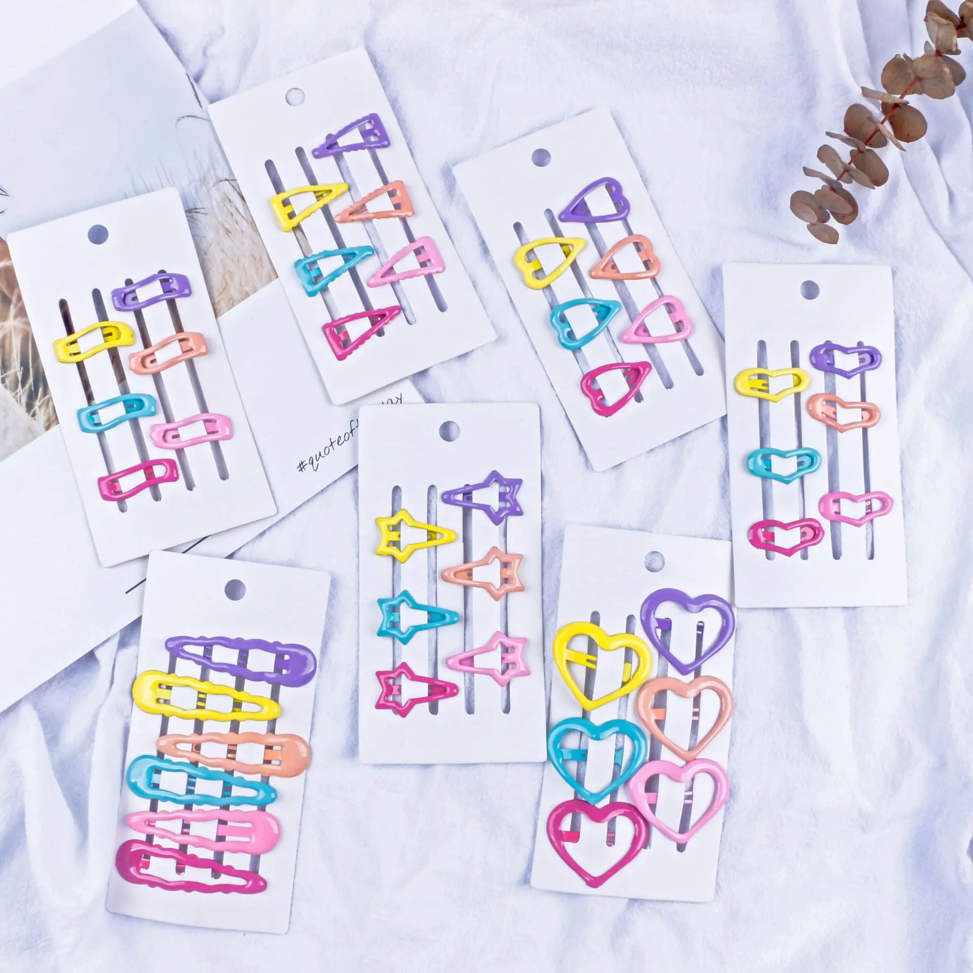 

Корейская простая детская заколка для волос, цветная заколка BB, головной убор, аксессуары для волос