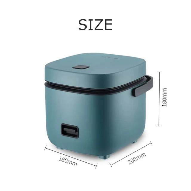 Mini Rice Cooker Automatic Household Kitchen Electric Cooking machine 1-2 People Food Warmer Steamer 1.2L Small Rice Cooker 5 Mini Rice Cooker Automatic Household Kitchen Electric Cooking machine 1-2 People Food Warmer Steamer 1.2L Small Rice Cooker 5