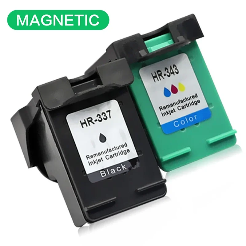 NEW Compatible for HP343 337 Ink Cartridge for HP Photosmart 2575 8050 C4180 D5160 Deskjet 6940 D416 printer cartridges kit tool