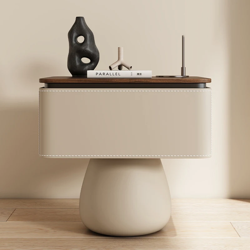 Space Saving Nightstands Creative Trendy Luxury Bedside Table Side Narrow Aesthetic Comodino Camera Da Letto Bedroom Furniture