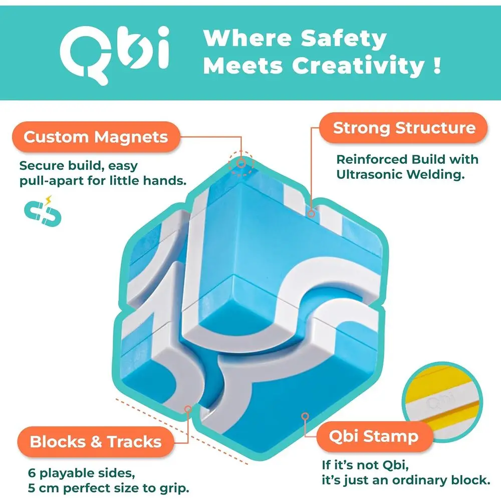 บล็อกแม่เหล็ก STEM สำหรับเด็กเล็ก 3 ปีขึ้นไป |   บล็อกสีสันสดใส 3 มิติ พร้อมรถปราบดินและกระเบื้อง |   ของเล่นเสริมพัฒนาการทางประสาทสัมผัสสำหรับเด็กผู้ชายและเด็กผู้หญิง