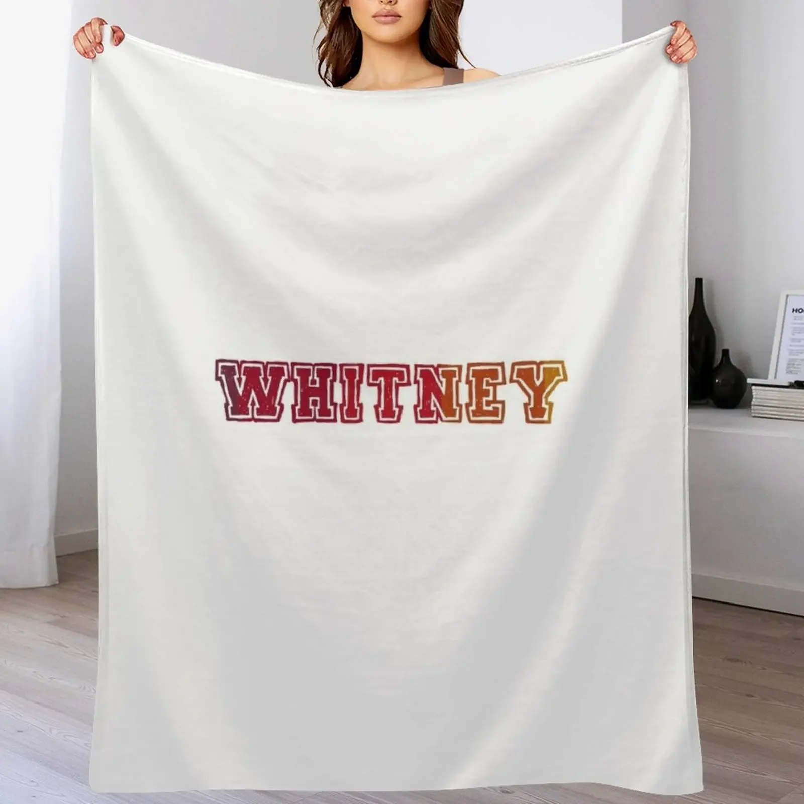 

WHITNEY Throw Blanket Decorative Sofa Luxury Designer Luxury manga Blankets