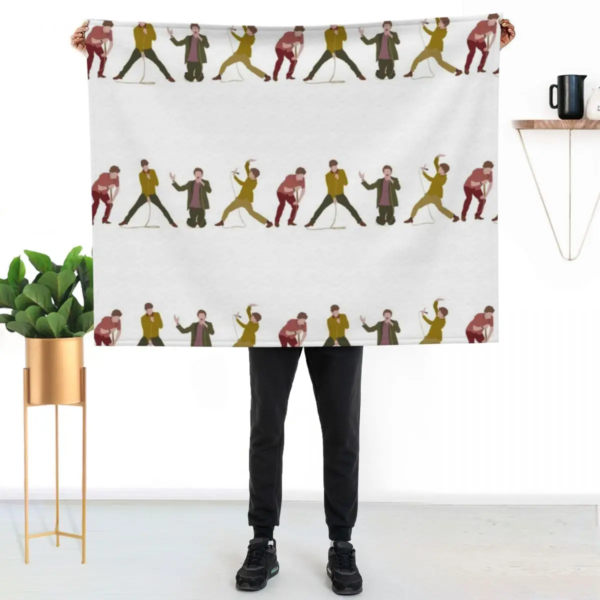 James Acaster Throw Blanket Bed Cute Plaid Sofa Decorative Sofas Stuffeds Shaggy Blankets