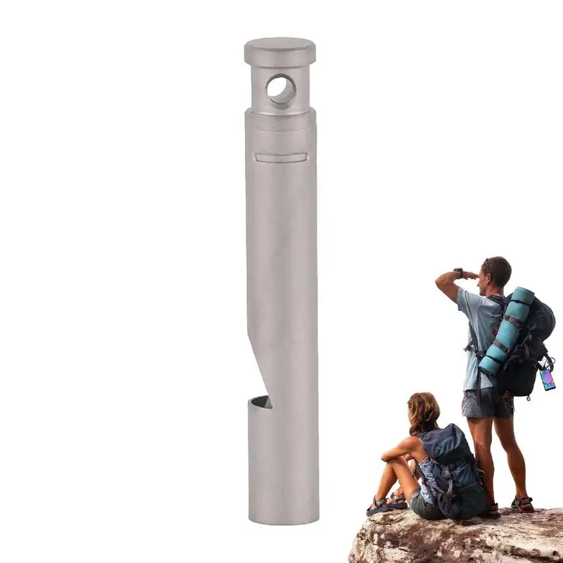 

Outdoor Safety Wind Instrument Rustproof Titanium Wind Instrument For Safety Long Transmission Distance Instrument For Adventure