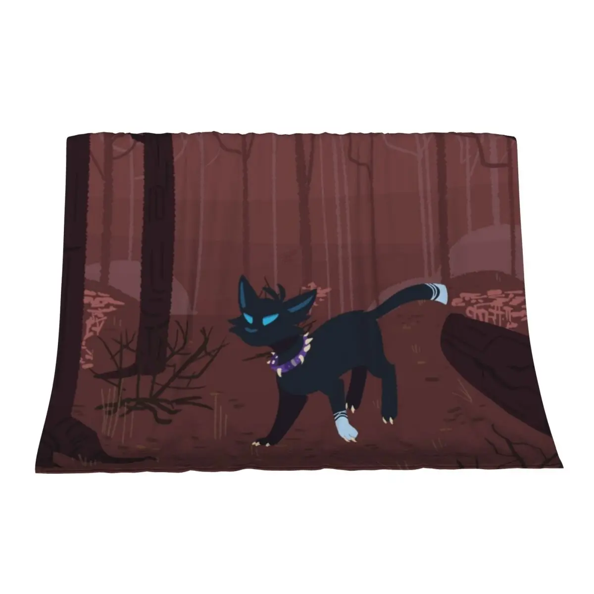 

Scourge of the Forest Throw Blanket warm winter Polar Heavy For Baby Blankets