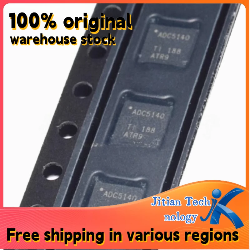 1PCS 100% new TLV320ADC5140IRTWR logo ADC5140 WQFN24 Audio Analog-to-Digital Converter IC Channel direct sales
