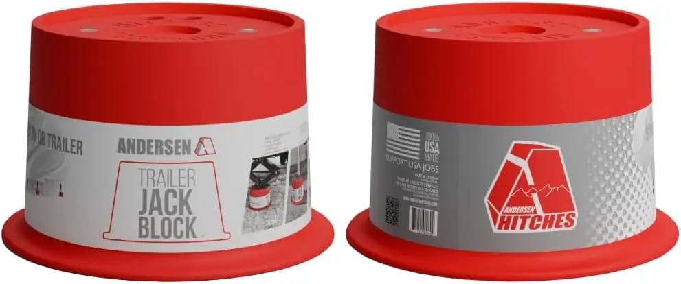 

Прочные двухблоки для прицепа для автофургонов с магнитами для выравнивания и стабилизации