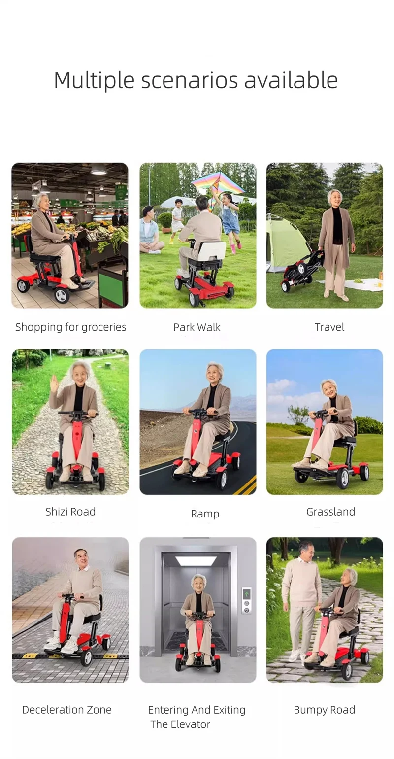 8 Inch Travel Lightweight Mini Electric Skate Scooter With Seat Foldable For Elderly 250w 24v Mobility Scooters For Seniros