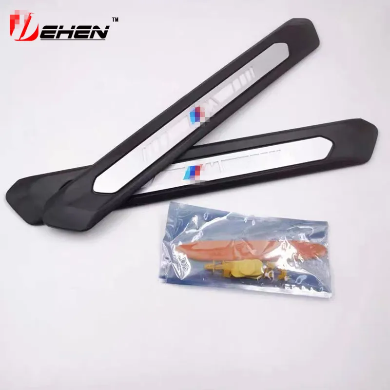 For BMW X3 G08 G01 X4 G02 IX3 2018+ LED Magnetic Induction Welcome Pedal Threshold Strip LED Door Sill Car Accessories