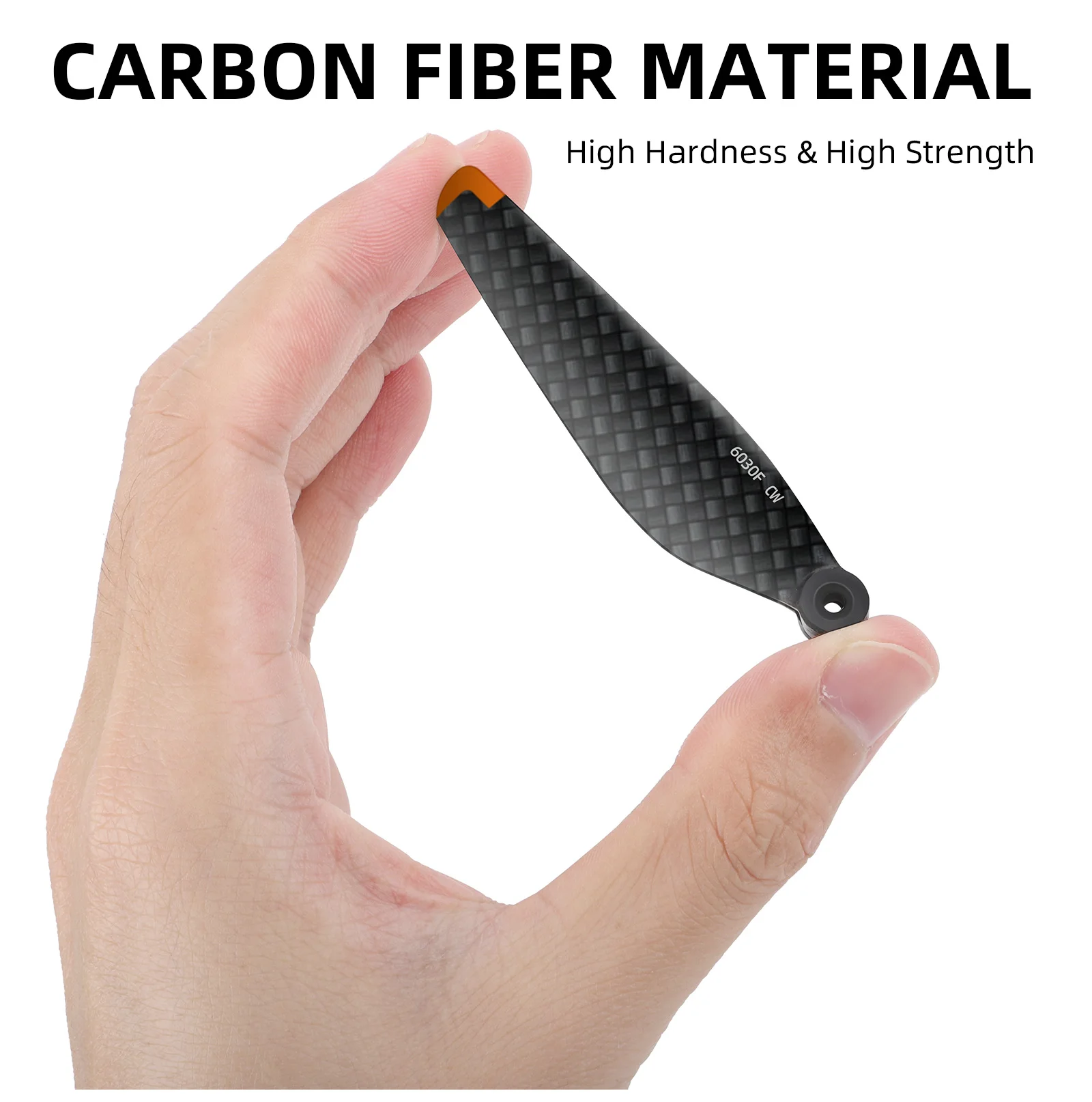 Picture 4: For DJI Mini 3 propeller 6030F carbon fiber propeller compact low noise wing blade accessories