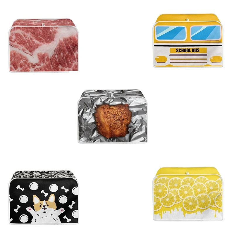 Toaster Cover, 2 Slice Bread Toaster Oven Dust Cover,, Home Kitchen Accessories Decoration