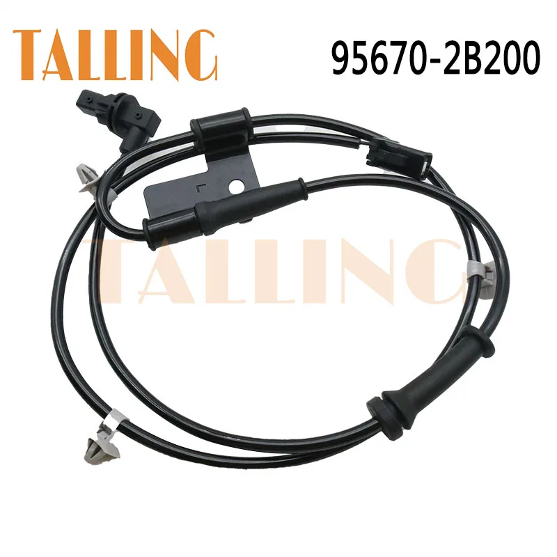 95670-2B200 Sensore di velocità della ruota ABS anteriore sinistro per Hyundai Santa Fe II 2009 2010 2011 2012 (CM) 2.0L 2.4L Nuovo 956702 B200