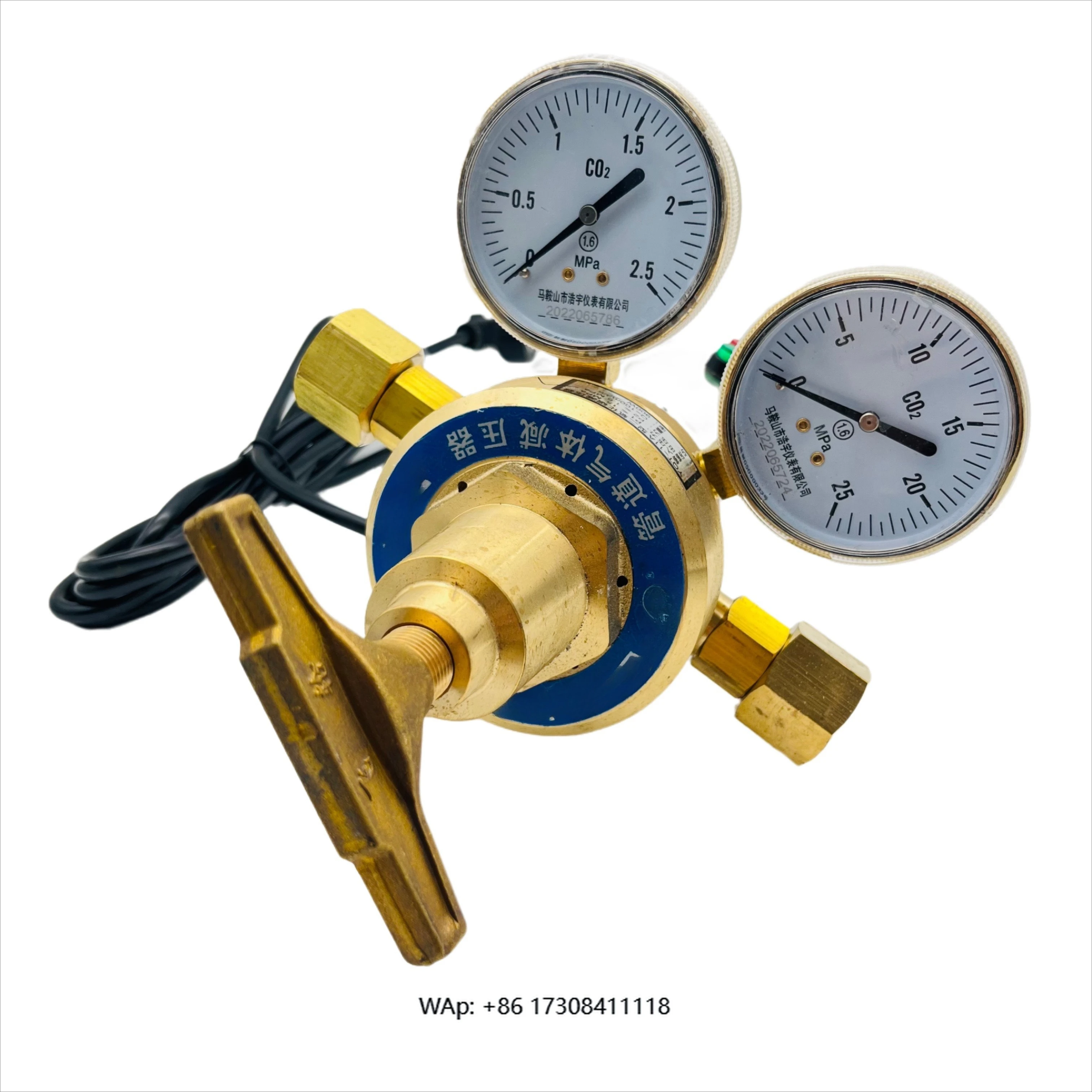Regulators with Heater Carbon Dioxide Pressure Gauges Regulating for Welding Equipment