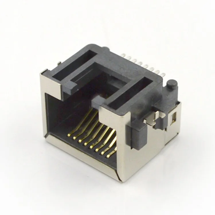 Sinking board Network port Network connector Network cable socket RJ45-8P8C Sinking board SMT RJ45 patch sinking board