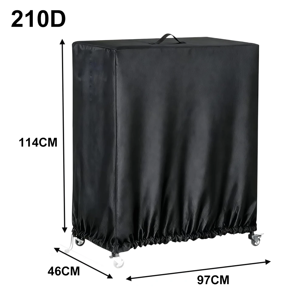 

Чехол для гаража из ткани Оксфорд 210D, черный, водонепроницаемый, для спортивного инвентаря, защита от влаги, ткань Оксфорд 210D