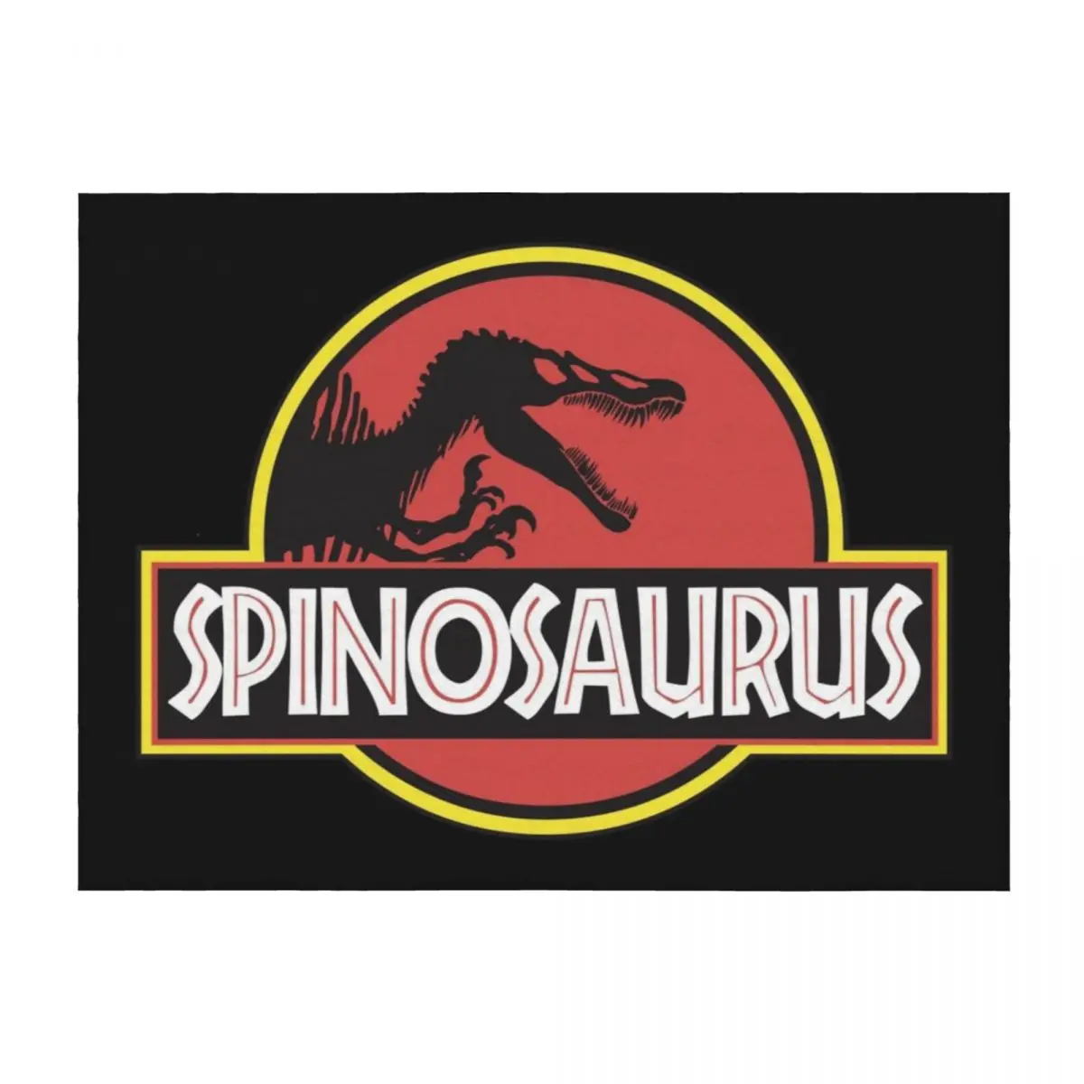 

Spinosaurus jurassic style Throw Blanket christmas decoration Giant Sofa blankets and throws Custom Blankets