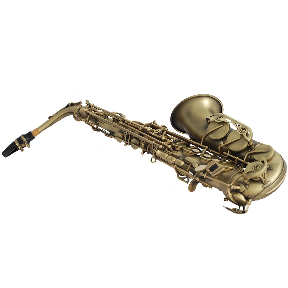 Professional Alto Saxophone Bronze Color Archaize Alto Eb Saxophone