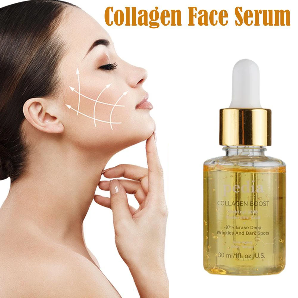 30ml Pedia Advanced Collagen Boost Anti Aging Serum Anti Wrinkle Moisturizing Tighten Lifting Collagen Face Serum For All Skin
