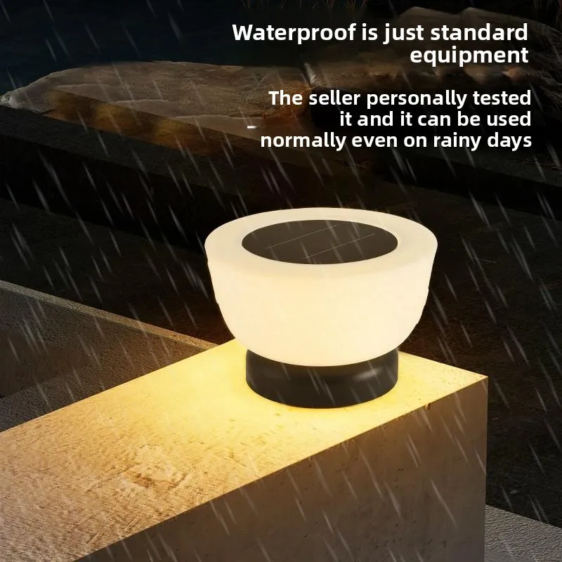 

Солнечный водонепроницаемый фонарь для ворот, столба, двор, стена с обеих сторон